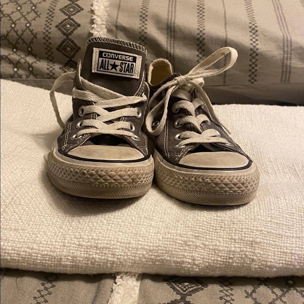 Converse All Star Grey Classic Canvas Sneakers